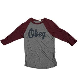 Obey Baseball Tee